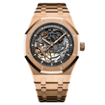 Audemars Piguet Royal Oak Double Balance Wheel Openwork Skeleton 41mm Automatic in Rose Gold